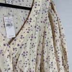 American Eagle NWT  Floral Print Wrap Style Top Photo 2