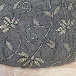 Vintage CHAMPAGNE Italy Brocade Sequin Bow Women’s Hat Photo 13