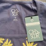 Chaser NWT Painted Daisies Sambuco Tee Lavender size S Photo 7