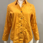 Ellen Tracy Linda Allard  Cotton Button Down Blouse Photo 0