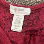 Madison & Berkeley Red  size women’s large tank‎ top Photo 1