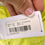 Hurley Yellow Window Pane Crop Top Size Large Photo 10