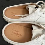 Crown Vintage Floraine Mule Slip On Sneaker Women's Size 7 M, White Leather Photo 3