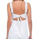 Skylar + Madison Trim Line Button Up Dress White Size Small NWT Photo 3