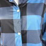 Beautiful NWTs Women’s Flannel‎ Top Size L Blue Size L Photo 1