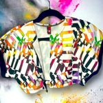 Cropped Open Front Cardigan XS Black Photo 1