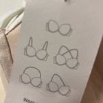 AUDEN Convertible Bra,34D ,wired, strapless White Size undefined Photo 2