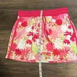 PGA Tour Women’s Cutout Floral Drawstring Pink Golf Athletic Skort Medium Photo 7