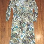 CAbi knit front jersey knit paint splatter dress Photo 0
