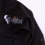 Delfi Ruby Faux Vegan Leather Intricate Lace Applique Button Front Mini Dress M Photo 2