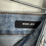 Judy Blue High Rise Wide Leg Cargo Pocket Jeans Light Blue Wash Size 24W Photo 3