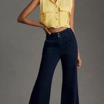 Anthropologie NWT The Naomi Wide-Leg Flare Pants by Maeve Size US 4 Photo 11