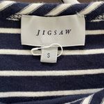 Jigsaw Blue White Stripe Boat Neck Dress S Photo 6