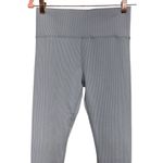 Vuori Clean Elevation Legging Ribbed Gray Women’s Size Large Photo 2