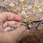 She & Sky NWT  Brown Floral Smocked Mini Dress Size Medium Photo 7