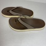 OluKai Women's Nu'a Pi'o Low W Sandal Flip Flops Size US 6 / EUR 36 Taupe Brown Photo 6