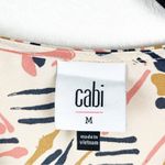 CAbi Marni Brushstroke V-Neck Long Sleeves Blouse #4162, Size Medium Photo 2