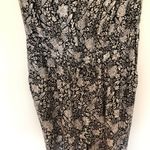 Aritzia Talula Strapless Jumpsuit Floral Black & White Small Photo 3