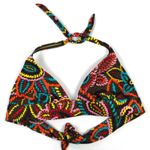 Victoria's Secret Victorias Secret Womens L Halter Bikini Swim Top Floral Beachy Summer Festival Photo 0