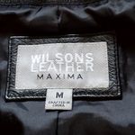 wilson's leather  Maxima Black Leather Jacket Outerwear M Photo 5