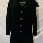Coach :Black Wool/Angora/Nylon Blend- Green Signature lining-Gold buttons- XS Photo 0