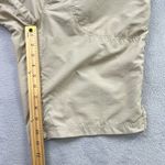 REI Coop Shorts Womens 16 Beige 100% Nylon SPF 50+ Zip Pockets Outdoor Hiking Tan Size 16W Photo 5