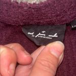 Urban Outfitters Out from under size small Plum Knit Cardigan with Tie Detail Photo 2