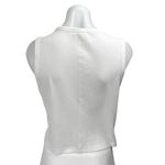 Rag and Bone Women's White Rib Knit Sleeveless Cami Camisole Crop Tank Top Size L Photo 1
