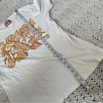 Dazey LA Colorful Face Short Sleeve T-Shirt White (Small) Photo 5