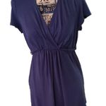 Oh Baby By Motherhood Maternity Top Size Medium Blue Photo 0