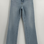 Good American  Classic Slim Bootcut Jeans Women's Size 4/27 Light Wash High Rise Photo 0