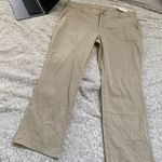 st. john's bay Women's Relaxed Fit Girl Friend Chino Pant Photo 3