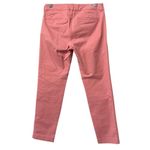Old Navy Pixie Chino Pants Size 4 Rainer Cherry Modern Stretch Summer Spring Photo 1