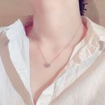 14K Rose Gold Plated Love Heart Pendant Necklace for Women Photo 3