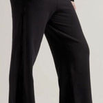 Athleta ‎ Retroplush Velvet Straight Leg Pant in Black Women’s Size M Photo 0