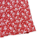 Lulus  Red White Floral Print Shift Dress Flowy Keyhole Back Size Medium NWT Photo 7