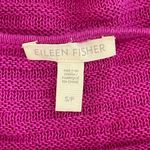 Eileen Fisher  100% Organic Linen Knit 3/4 Sleeve Top Pullover Ribbed Size S/P Photo 4