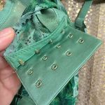 Aerie Green Mission Sunkissed Lace Longline Romantic Bralette XL NWOT Photo 3