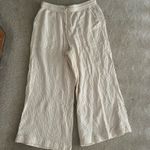 Universal Standard Tan Target Linen Pants Photo 0