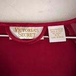 Victoria's Secret Vintage  Gold Label Red Long Sleeve Robe Size S Photo 6