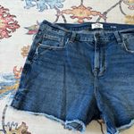Kenzie Jeans Vintage Luxe The Short Medium/Dark Wash Stretchy Size 12 Blue Photo 1