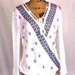 Forgotten Grace blouse boho white/black L Photo 2
