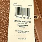 Coach Meadow Shoulder Bag Tote Pebble leather and Suede Redwood Brown Leather Photo 11