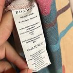 Boamar Zain Collage Leaves Cover Up Dress Size Medium Pink Photo 5