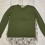 Loft Ann Taylor Mixed Media Lightweight Knit Sweater Photo 0