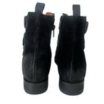 Band of the free Hawthorne suede buckle ankle boots black 8.5 Photo 7