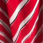 Anthropologie We Love Vera Chevron Skirt Stars and Stripes Red Black Cotton 6 Photo 5