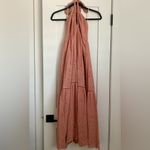 Intermix Kivari Cassidy Eyelet Halter Maxi Dress Pink Size 4 Photo 3