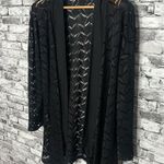 Swimsuits For All Black Women's Cardigan Size 18 Photo 3