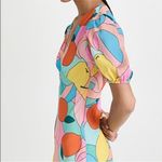 STAUD  Mini Dress in Citrus Kaleidoscope NWT Photo 3